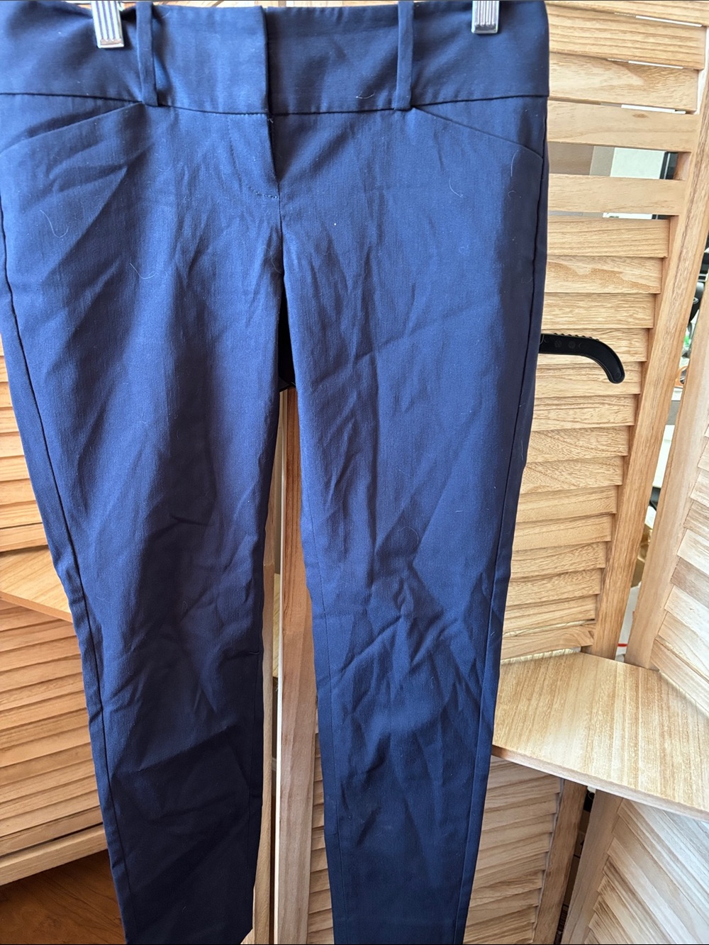 The Limited Navy Blue Tailored Dress Pants 0